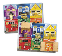 Melissa and Doug Pretend Play Melissa and Doug Latches Board