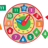 Melissa and Doug Time - Watches and Clocks Melissa and Doug Wooden Shape Sorting Clock