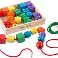 Melissa and Doug Wooden Blocks Melissa and Doug Primary Lacing Beads