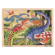 Melissa and Doug Wooden Puzzles Melissa and Doug Dinosaurs Jigsaw - 24pc