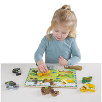 Melissa and Doug Wooden Puzzles Melissa and Doug Pets Chunky Puzzle 8pce