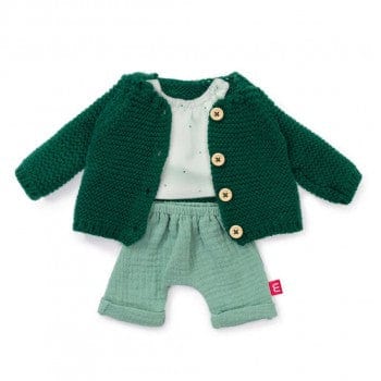 Miniland Dolls and Accessories Miniland Clothing Forest Spring Jacket and Shorts Set (38cm Doll)