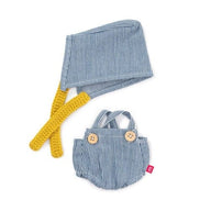 Miniland Dolls and Accessories Miniland Clothing overalls and headscarf (21 cm Doll)