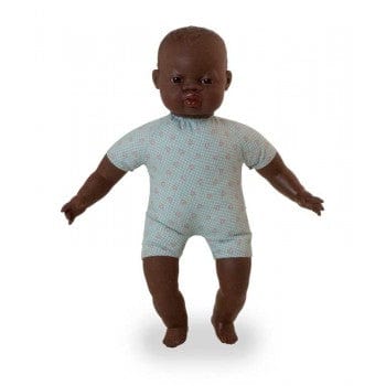 Miniland Dolls and Accessories Miniland Doll Soft Bodied Doll with articulated head, African, 40 cm