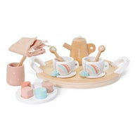 Miniland Dolls and Accessories Miniland Doll Wooden Tea Set