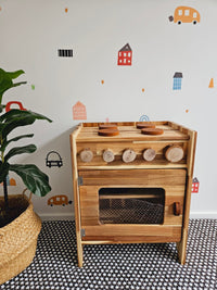 Natural Wooden Stove