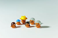 Mobilo Blocks Mobilo Construction Toy Family figures - Brown