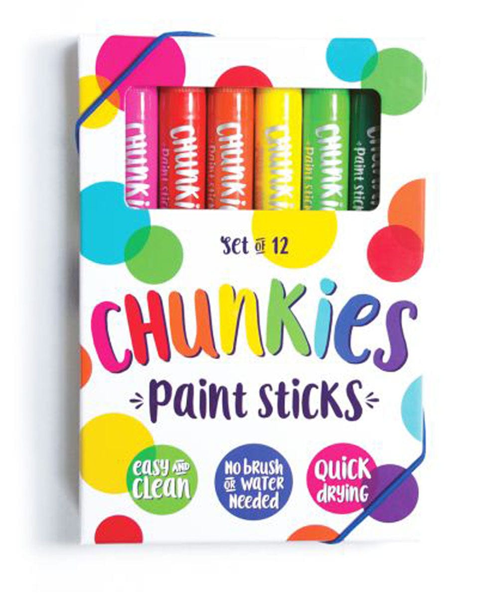 Ooly Art & Craft Ooly Chunkie Paint Sticks set of 12
