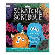Ooly Art & Craft Ooly Scratch and Scribble - Monsters