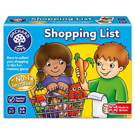 Orchard Game - Shopping List
