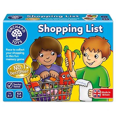 Orchard Game - Shopping List