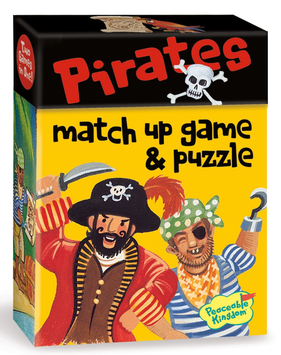 Peaceable Kingdom Board & Card Games Peaceable Kingdom - Match-up game - Pirates