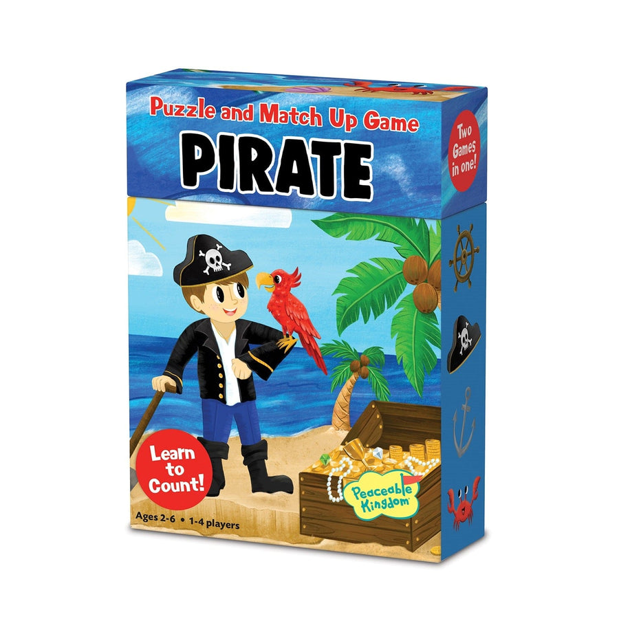 Peaceable Kingdom Board & Card Games Peaceable Kingdom Match Up Game & Puzzle - Pirate