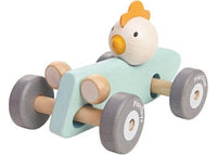 Plan Toys Push & Pull Toys PlanToys - Chicken Racing Car