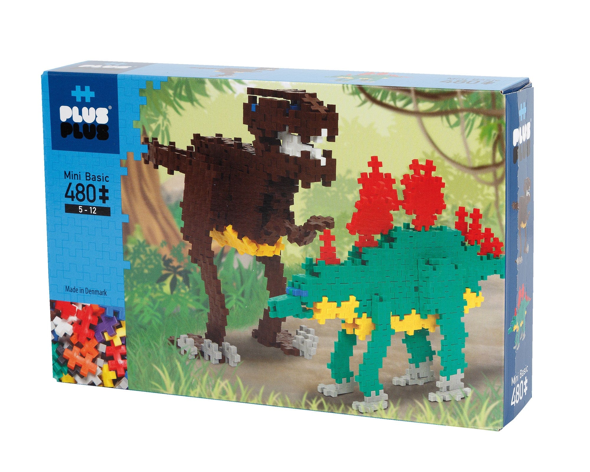 Plus Plus Blocks Plus-Plus - Basic Dinosaurs - 480 pcs