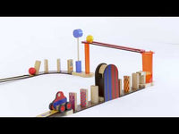 Zig & Go Domino Junior 51pc Racer Set