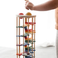 QToys Wooden Blocks QToys Pound A Ball Tower