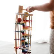 QToys Wooden Blocks QToys Pound A Ball Tower