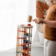 QToys Wooden Blocks QToys Pound A Ball Tower