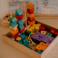 QToys Wooden Puzzles QToys Jumbo Sequencing Blocks