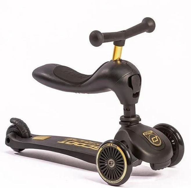 Scoot and Ride Scooters Scoot & Ride - Highwaykick 1 - Black/Gold