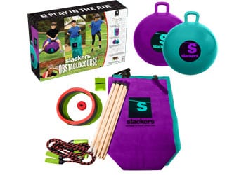 Slackers Outdoor and Storage Slackers - Ninja Obstacle Course w/bounce balls