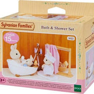 Sylvanian Families Doll Houses and Furniture Sylvanian Families - Bath & Shower Set