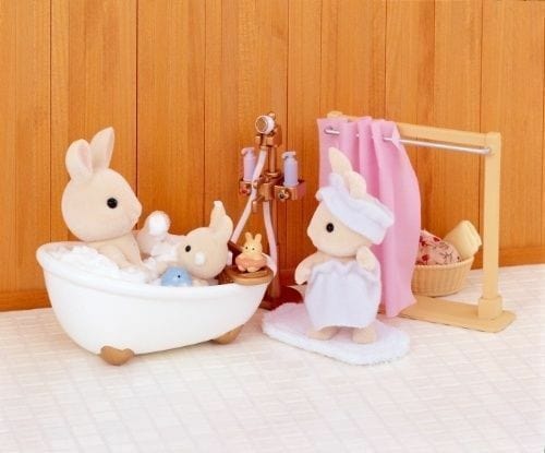 Sylvanian Families Doll Houses and Furniture Sylvanian Families - Bath & Shower Set