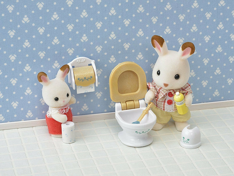 Sylvanian Families Doll Houses and Furniture Sylvanian Families - Country Bathroom Set