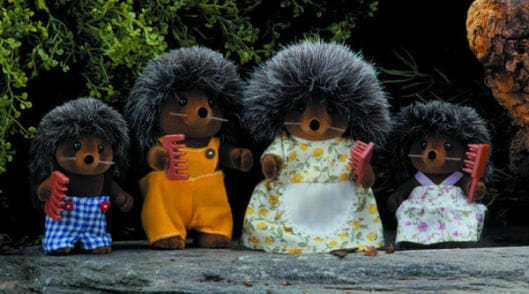 Sylvanian Families Dolls and Accessories Sylvanian Families - Hedgehog Family Set