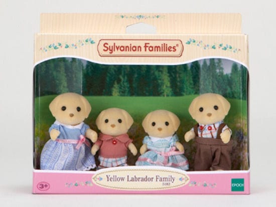 Sylvanian Families Dolls and Accessories Sylvanian Families - Yellow Labrador Family