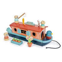 Tender Leaf Toys Animals & Dinosaurs Little Otter Canal Boat