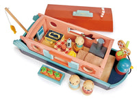 Tender Leaf Toys Animals & Dinosaurs Little Otter Canal Boat