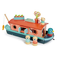 Tender Leaf Toys Animals & Dinosaurs Little Otter Canal Boat