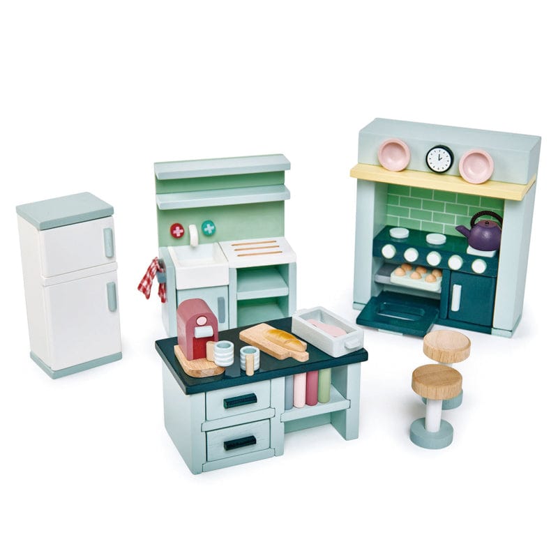 Tender Leaf Toys Doll Houses and Furniture Dovetail Kitchen Set