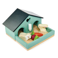 Tender Leaf Toys Doll Houses and Furniture Pet Rabbit & Guinea Pig Set