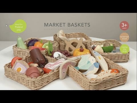 Tender Leaf Toys In the Kitchen Seafood Basket