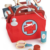 Tender Leaf Toys Pretend Play Doctor's Bag & Accessories