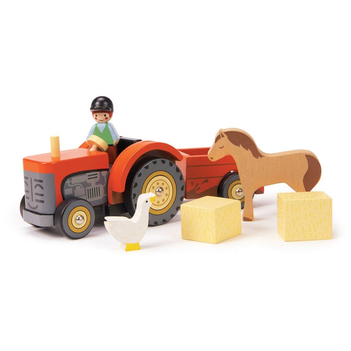 Tender Leaf Toys Pretend Play Farmyard Tractor