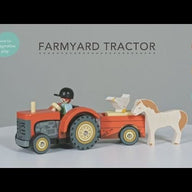 Tender Leaf Toys Pretend Play Farmyard Tractor