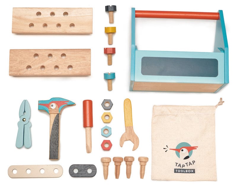 Tender Leaf Toys Tools and Work Benches Tap Tap Tool Box
