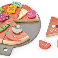 Tender Leaf Toys Wooden Blocks Pizza Party