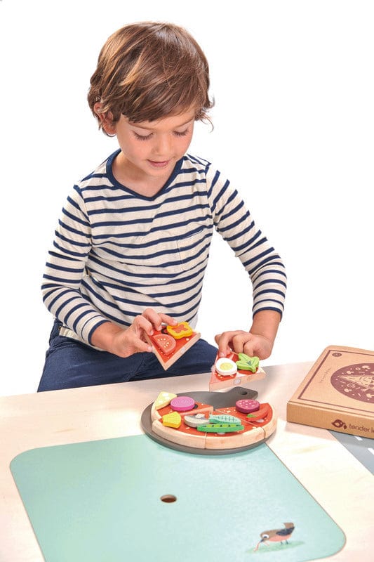 Tender Leaf Toys Wooden Blocks Pizza Party