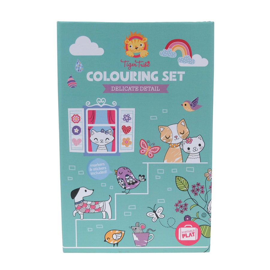 TigerTribe Art & Craft Colouring Set - Delicate Detail