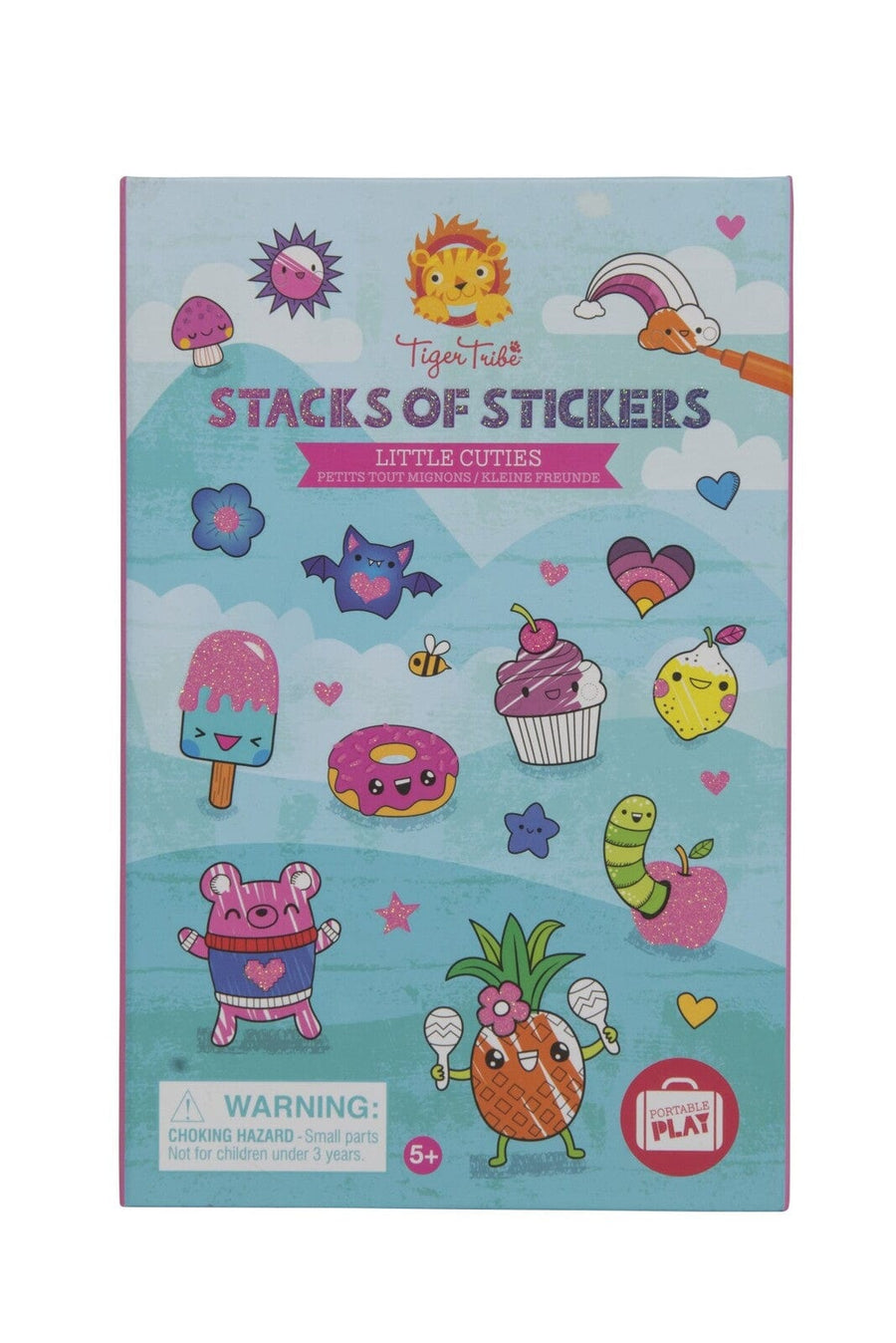 TigerTribe Art & Craft Stacks of Stickers - Little Cuties