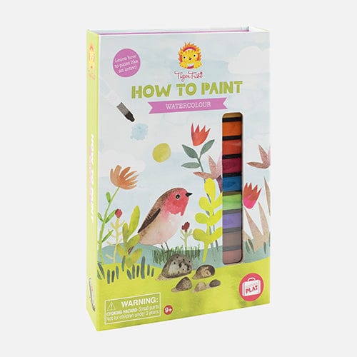 TigerTribe Art & Craft Tiger Tribe – How to Paint – Watercolour 6-0644