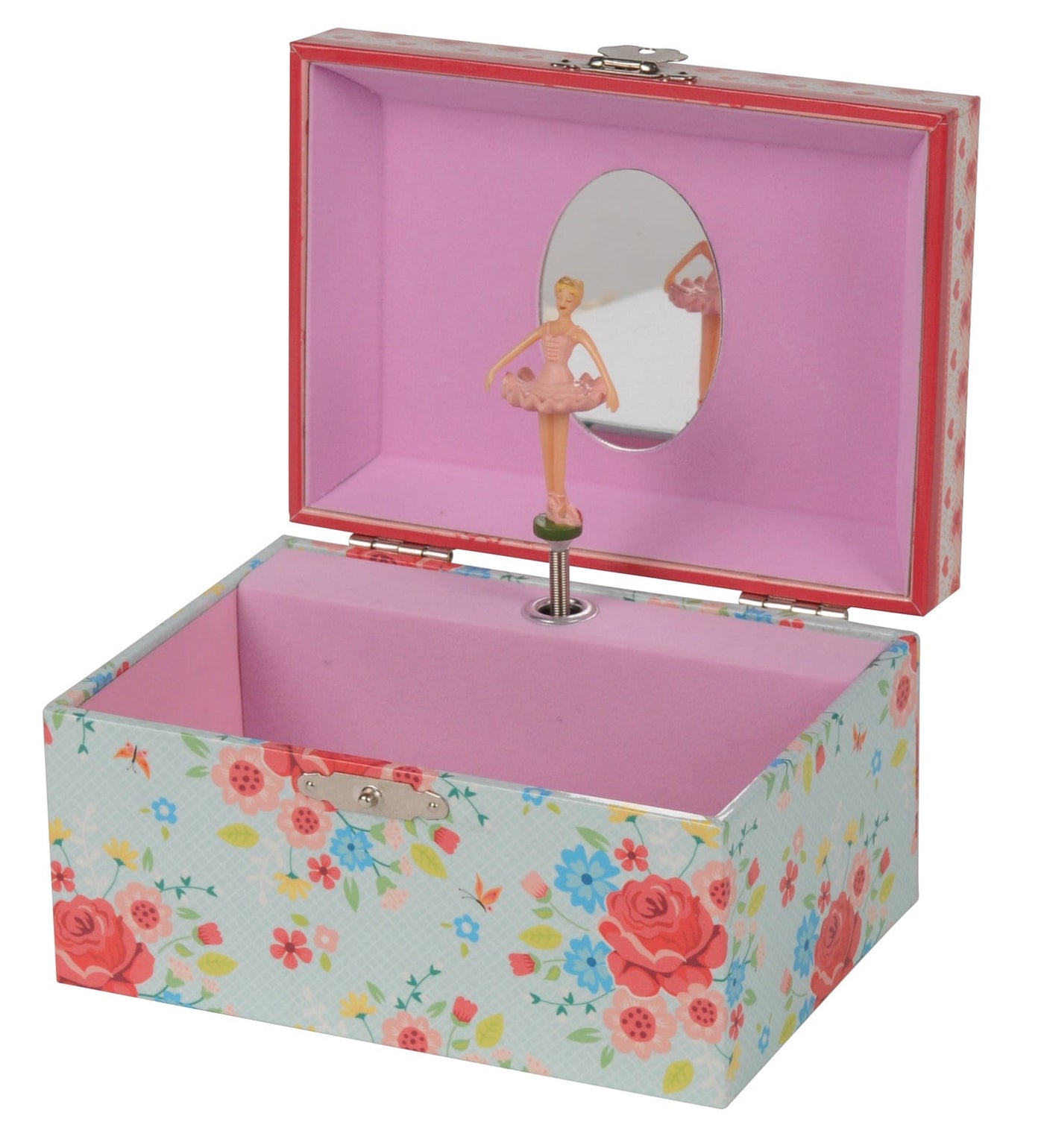TigerTribe Jewellery & Music Boxes Jewellery Box - Rose Garden