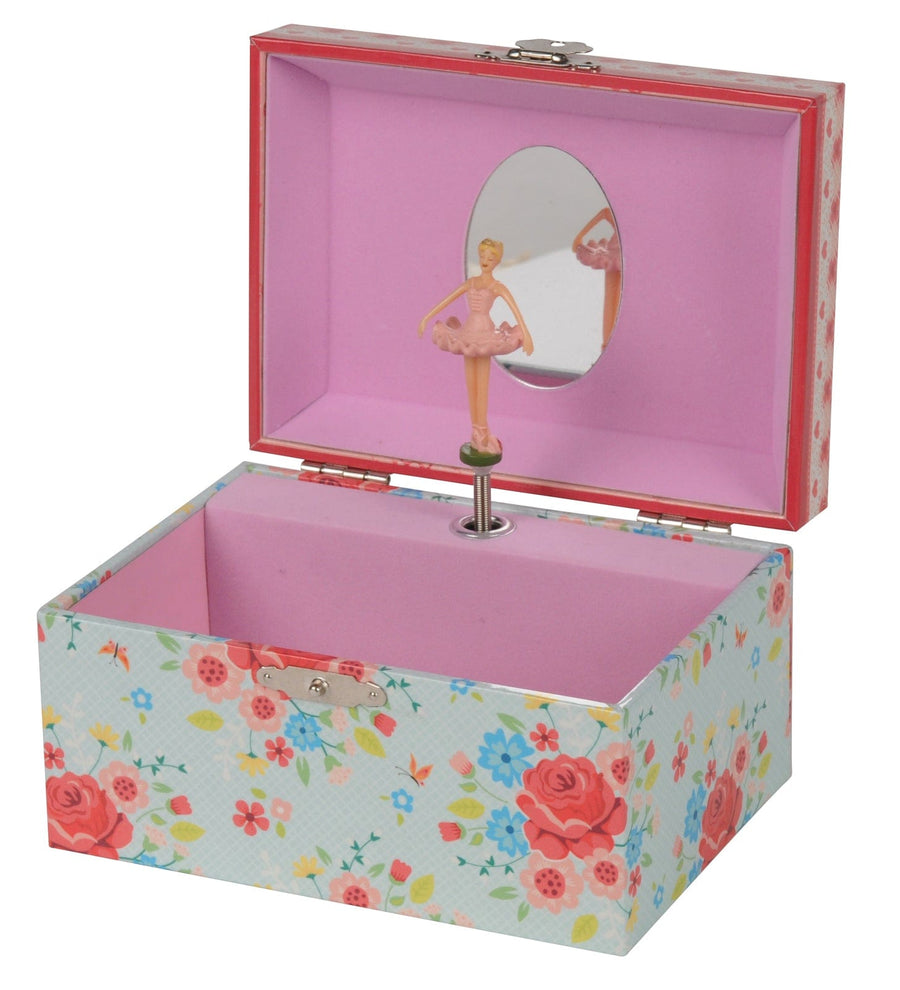 TigerTribe Jewellery & Music Boxes Jewellery Box - Rose Garden