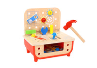 Tooky Toy Tools and Work Benches Deluxe Work Bench