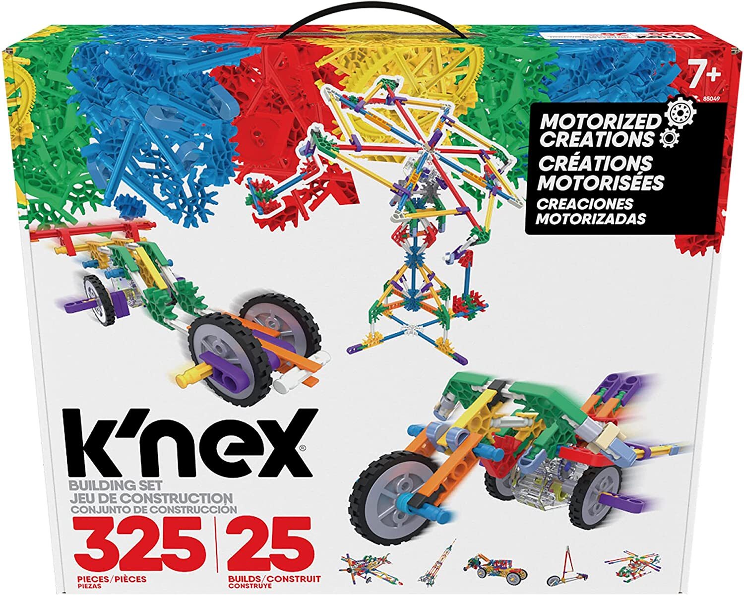 knex - Motorized Creations 325 pieces 25 builds